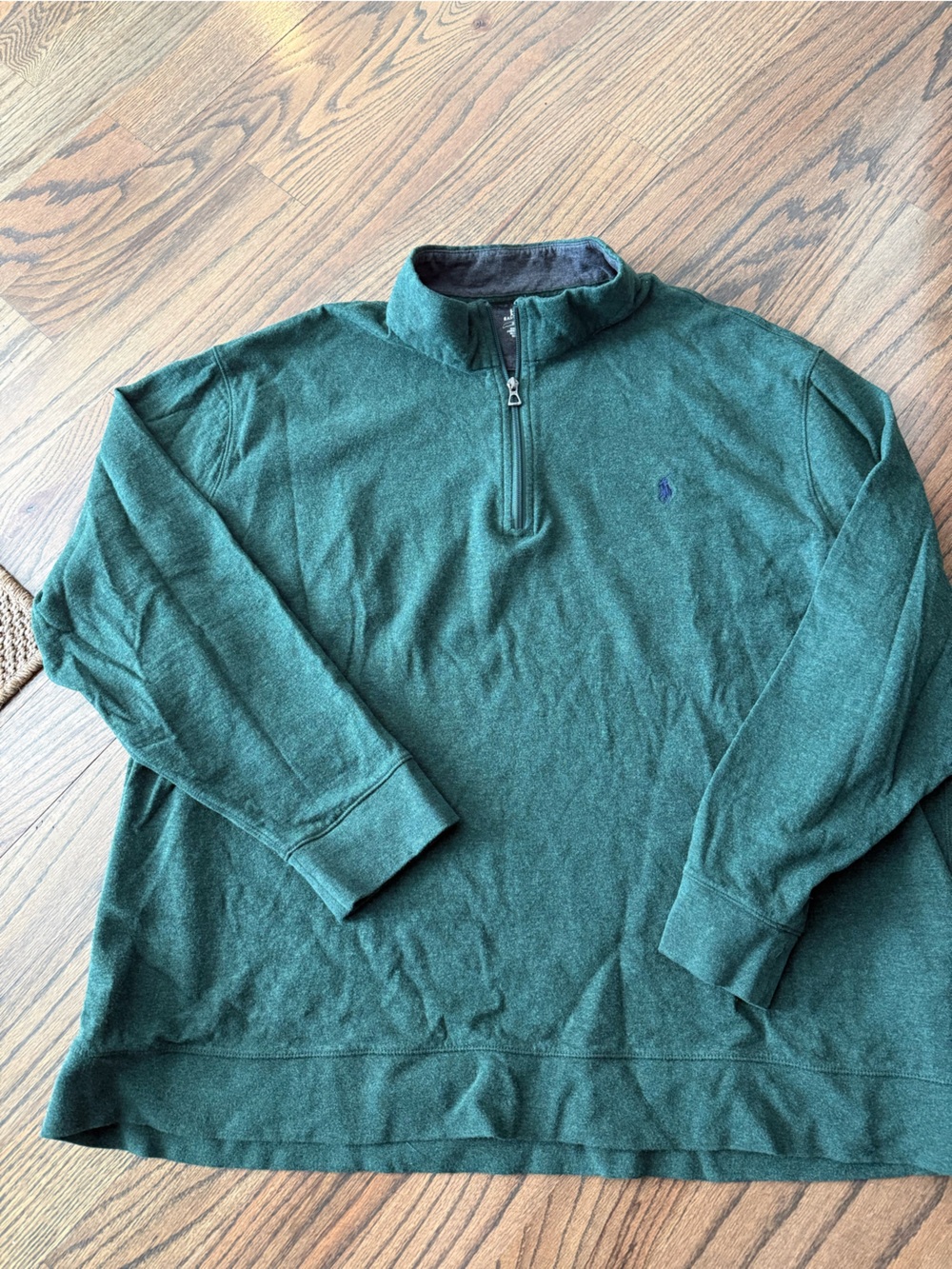 Polo by Ralph Lauren Forest Green Half-Zip Sweater